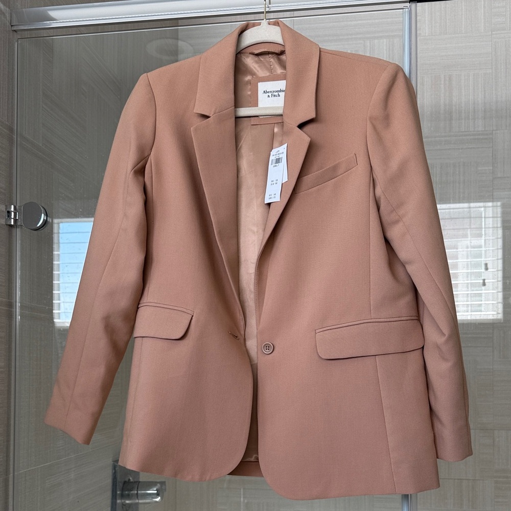 Abercrombie & Fitch Tan Blazer